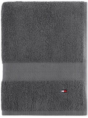 Tommy Hilfiger Gray Luxury Cotton Bath Towel
